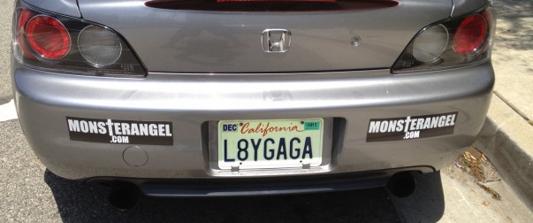 Lady Gaga's car