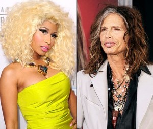 Nicki Minaj et Steven Tyler